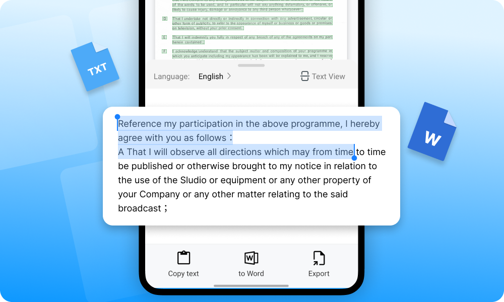 OCR Text Recognition